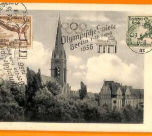 aa2857 - Germany - POSTAL HISTORY - 1936 Olympic Games SPECIAL POSTMARK