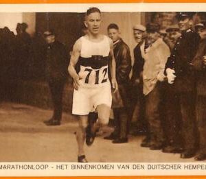 aa2904 - VINTAGE POSTCARD  - 1928  Olympic  Games AMSTERDAM - TRACK Marathon