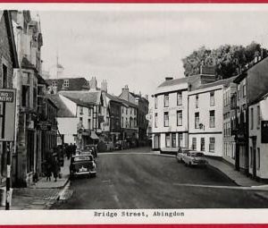 ai0012 -  GREAT BRITAIN - VINTAGE POSTCARD - Abingdon, Bridge Street