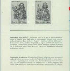89108 - SWITZERLAND - Postal History - Official Stamp Information LEAFLET  1961