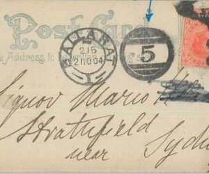 77268 - AUSTRALIA - POSTAL HISTORY - POSTCARD with nice BALLARAT postmark 1904
