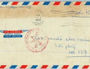 91194  -  VIETNAM - Postal History -  FIELD MAIL feldpost NAVAL FORCES - 1972