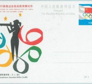 68031 -  CHINA - POSTAL  STATIONERY CARD - 1984 OLYMPIC GAMES: Women Shooting