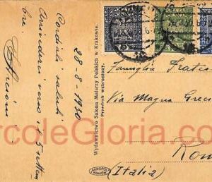 ad5954 -  POLAND - Postal History -  POSTCARD from POZNAN to ITALY 1930