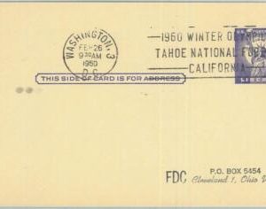 68049 - USA - POSTAL  STATIONERY CARD - 1960 OLYMPIC GAMES postmark: WASHINGTON