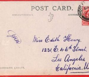 aa2574 - GB - POSTAL HISTORY - 1908 Olympic Games POSTCARD used during  GAMES