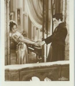 81826 - VINTAGE POSTCARD - CINEMA Actor :  RAMON NAVARRO  Dorothy Jordan