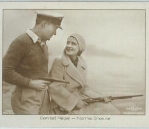 81834 - VINTAGE POSTCARD - CINEMA Actor :  CONRAD NAGEL & Norma Shearer
