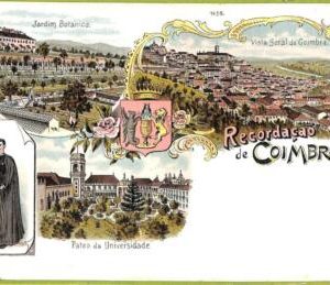 ad3740 - PORTUGAL - VINTAGE POSTCARD  -  Coimbra (Repaired)