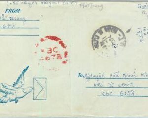 91195 -  VIETNAM - Postal History -  Cover 1974