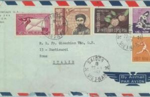 84620 - VIETNAM - POSTAL HISTORY -  Airmail COVER to ITALY 1967 - OLYMPIC GAMES