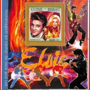 A5149 - GUINEA-BISSAU - ERROR MISPERF: 2016, Elvis Presley, Ann-Margret, Music