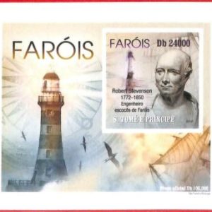 A4463 - SAO TOME & PRINCIPE- ERROR IMPERF: 2010, Lighthouses, Birds, Stevenson