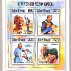 A5123 - GUINEA-BISSAU - ERROR - MISPERF: 2013, Mandela, Oprah, Mother Teresa