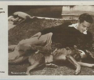 78833 - VINTAGE POSTCARD - CINEMA: Charles Rogers, Dogs