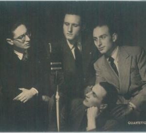 78822- VINTAGE POSTCARD - MUSIC,VOCAL QUARTET: Quartetto Cetta