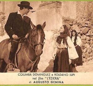 af4106  - CINEMA - Vintage POSTCARD - Augusto Genina film "L'Edera"