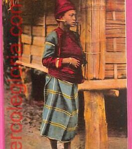 af9264 - MYANMAR   Burma -  VINTAGE POSTCARD - Costumes