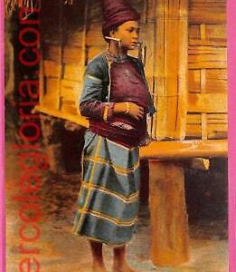 af9299 - MYANMAR  Burma   -  VINTAGE POSTCARD - Costumes