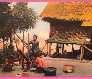af9260 - MYANMAR  Burma  -  VINTAGE POSTCARD - Ethnic