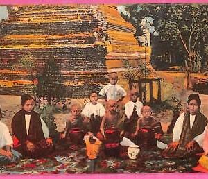 af9267 - MYANMAR   Burma -  VINTAGE POSTCARD - Ethnic
