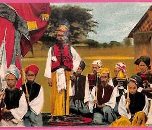 af9310 - MYANMAR  Burma  -  VINTAGE POSTCARD - Ethnic, Costumes