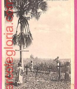 af9341 - Uganda -  VINTAGE POSTCARD -  GULU  Cimitero  Cemetery