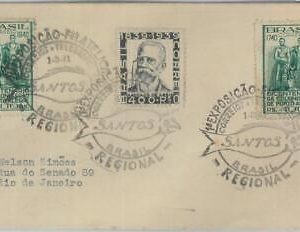 81453 - BRAZIL - POSTAL HISTORY -  Special EXPO postmark on COVER 1941
