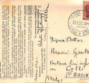 ac6627 -  EGYPT - Postal History - POSTCARD aboard ITALIA SHIP: Marco Polo 1936