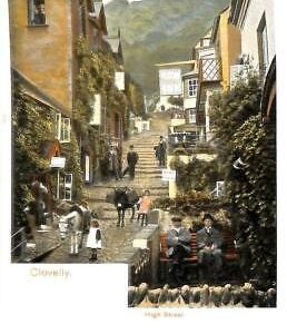 ac4601 - GB  -  VINTAGE POSTCARD: Clovelly