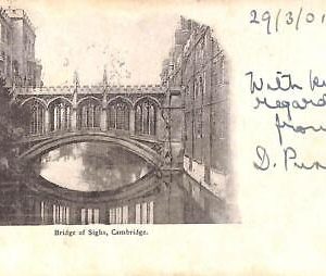 ac4584 - GB  -  VINTAGE POSTCARD:  Cambridge  - 1901
