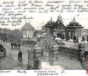 ac4540 - GB  -  VINTAGE POSTCARD: Bexhill to CHILE - TAXED!  1904
