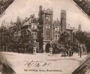 ac4533 - GB  -  VINTAGE POSTCARD: Bournemouth 1909