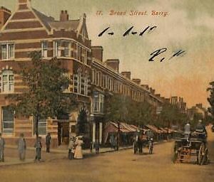 ac4527 - GB  -  VINTAGE POSTCARD: Barry 1910