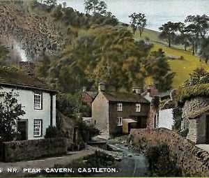 ac4612 - GB  -  VINTAGE POSTCARD: Castleton - 1909