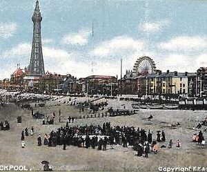 ac4524 - GB  -  VINTAGE POSTCARD: Blackpool