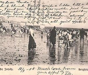ac4494 - GB  -  VINTAGE POSTCARD:   Brighton 1905