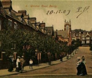 ac4529 - GB  -  VINTAGE POSTCARD: Barry 1909