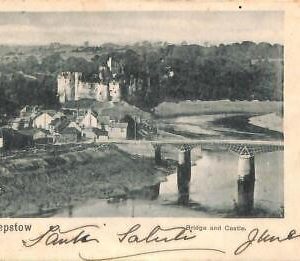 ac4603 - GB  -  VINTAGE POSTCARD: Chepstow  - 1901