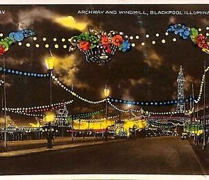 ac4522 - GB  -  VINTAGE POSTCARD: Blackpool 1930's