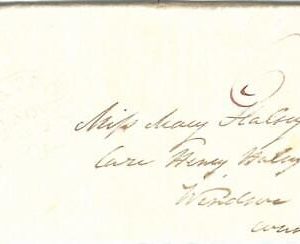 72348  - UNITED STATES USA - PREPHILATELIC Cover: HARTFORD, CT 1800's  - 6 cnts