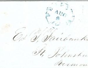 72362 - UNITED STATES USA - PREPHILATELIC Cover:  PHILADELPHIA 1850  - 10 cents