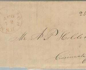 72335  - UNITED STATES USA - PREPHILATELIC Cover: New Ipswich, NH 1844