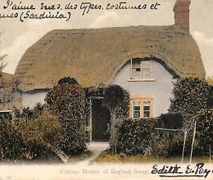 ac4665 - GB  -  VINTAGE POSTCARD:  Sway - 1915