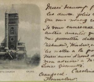 ac4666 - GB  -  VINTAGE POSTCARD: Ealing - 1900