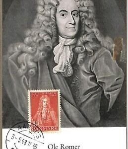 90052 - DENMARK - Postal History -  MAXIMUM CARD 1948 Olaus ROEMER Astronomy