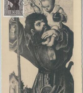 81311  - LIECHTENSTEIN - Postal History -  FDC  MAXIMUM CARD -  RELIGION  1953