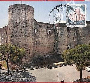 aa3263 - ITALY - POSTAL HISTORY - Maximum Card 1980 ARCHITECTURE Castle CASTELLI