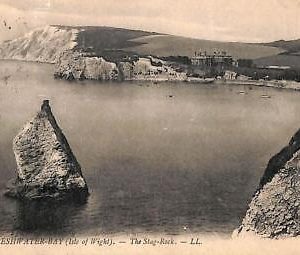 ac4759 - GB  -  VINTAGE POSTCARD: Isle of Wight - 1908
