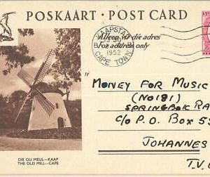 66531 - SOUTH AFRICA - POSTAL HISTORY -  STATIONERY CARD  1973  WINDMILLS
